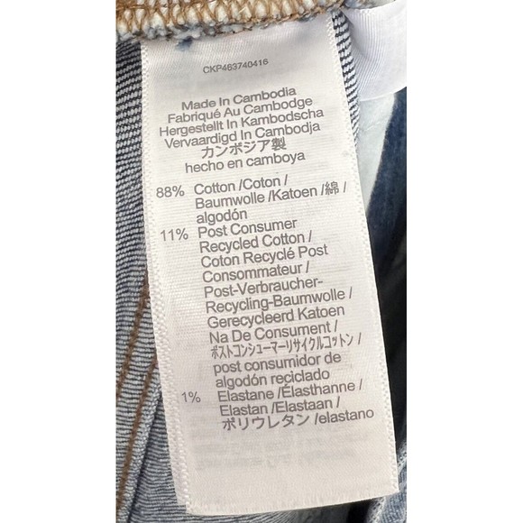 Madewell Jeans Women's 31 Blue Denim The Perfect Vintage Jean Straight Leg - Picture 11 of 11